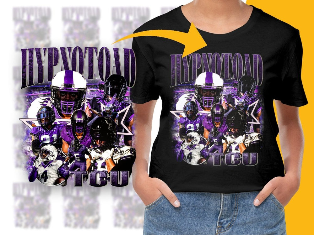 HypnoToad TCU Football Player Design Graphic PNG File - Teepew