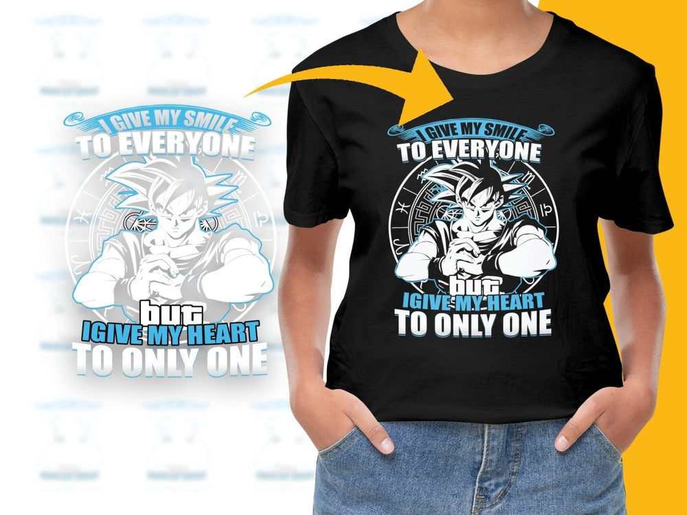 I Give My Smile to Everyone Anime Character PNG File - Teepew