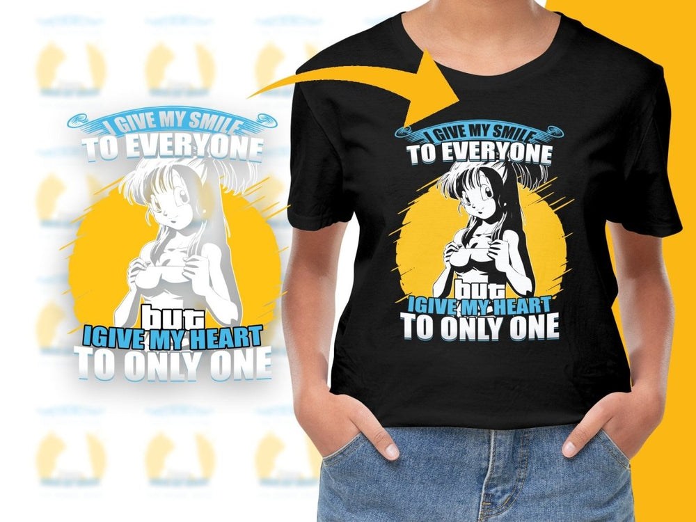 I Give My Smile To Everyone But Heart To One PNG File - Teepew