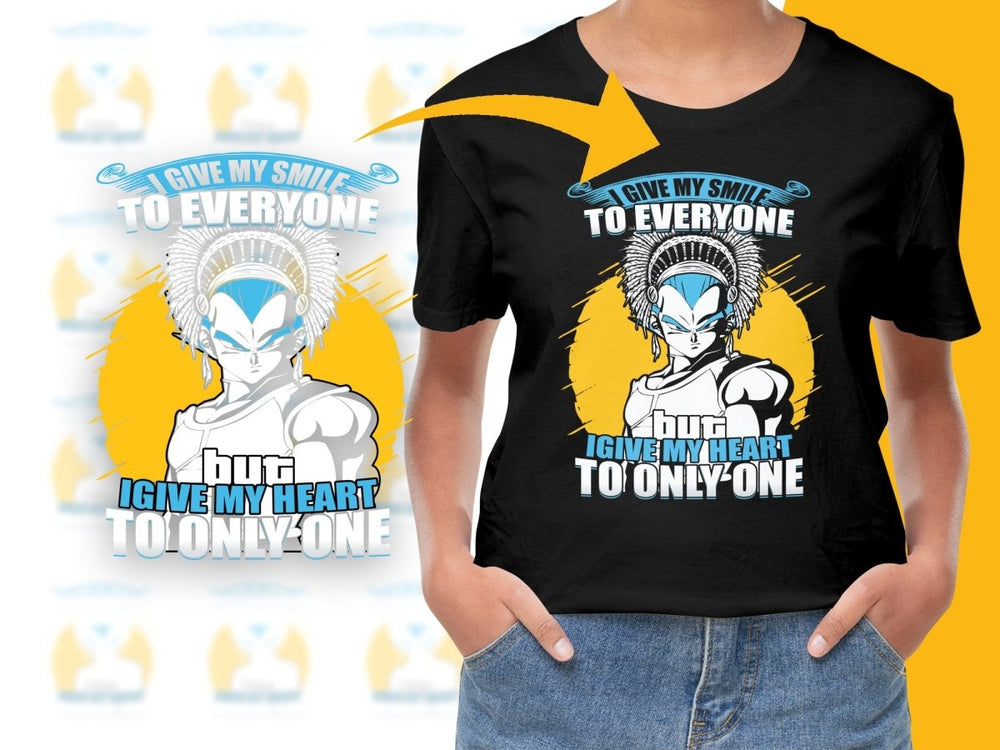 I Give My Smile To Everyone But I Give My Heart PNG File - Teepew