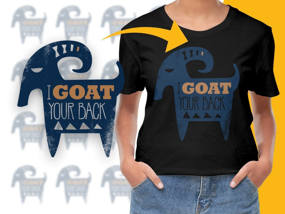 I Goat Your Back Fun Christmas Graphic PNG File - Teepew