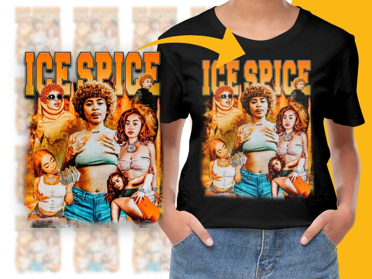ICE SPICE Bootleg Graphic PNG File - Teepew