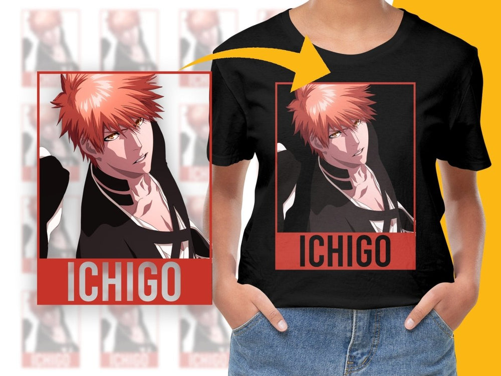 Ichigo Anime Character PNG File - Teepew
