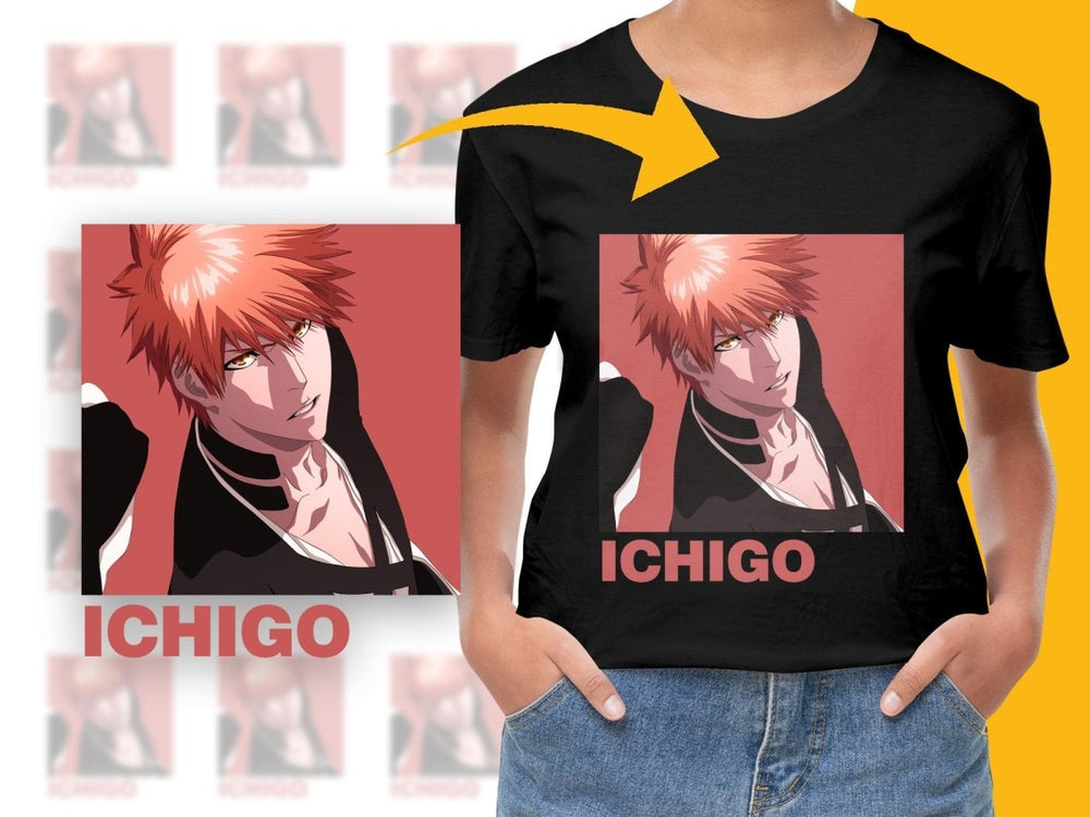 Ichigo Anime Character PNG File - Teepew