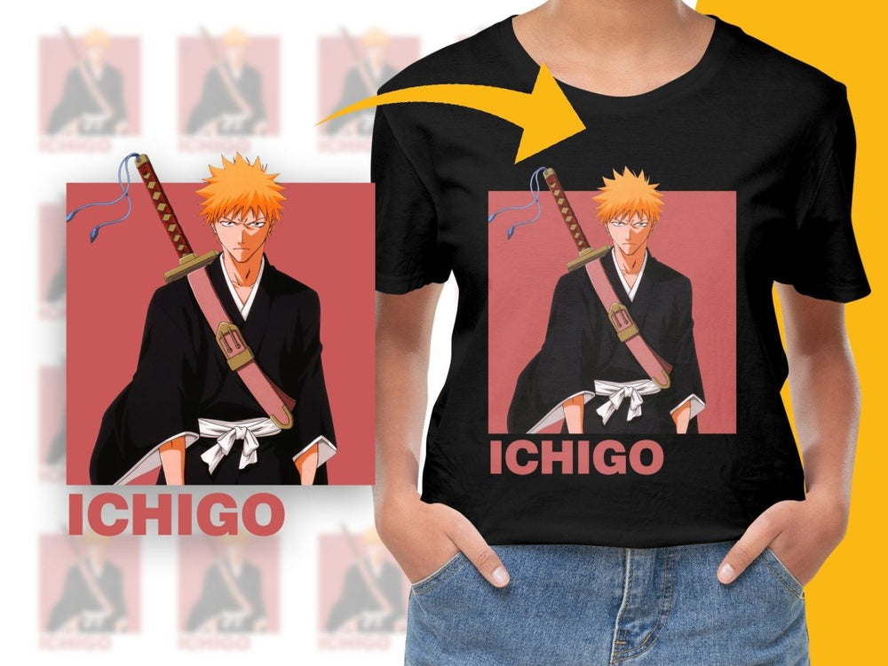 Ichigo Anime Character PNG File - Teepew