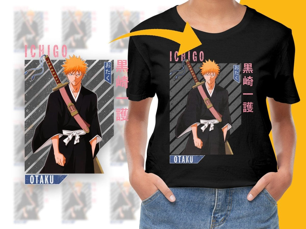 Ichigo Anime Character PNG File Digital - Teepew