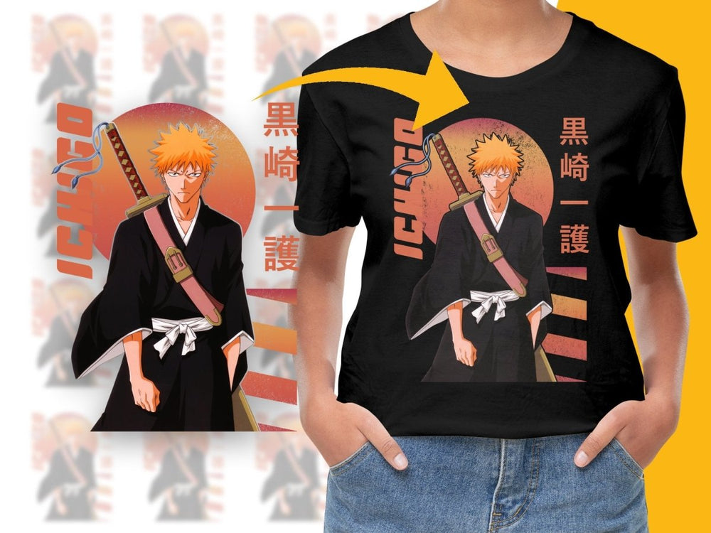 Ichigo Kurosaki PNG File Digital - Teepew