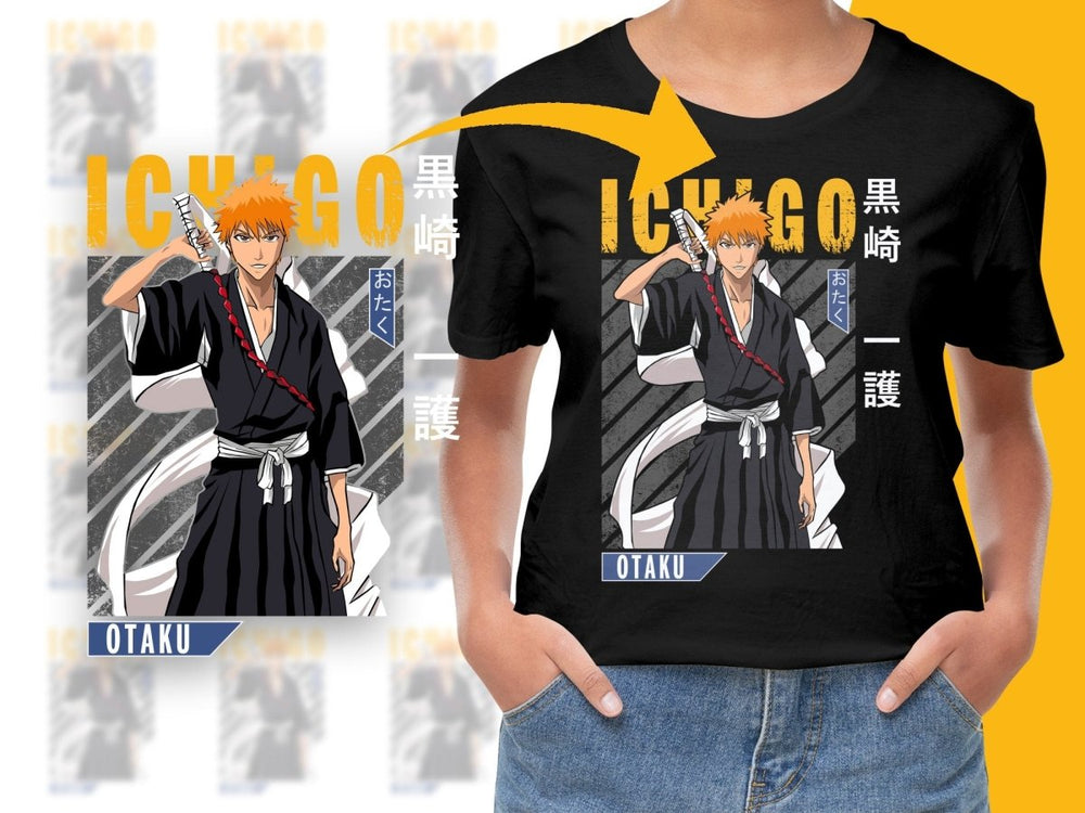 Ichigo Otaku Anime Character PNG File - Teepew
