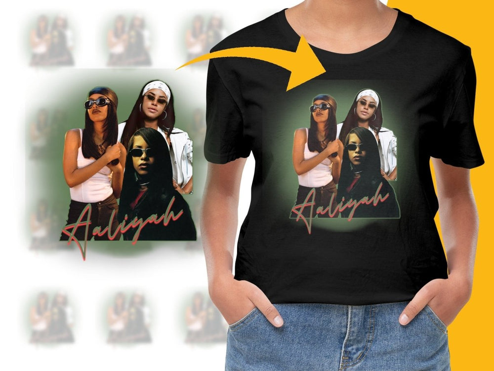Iconic Aaliyah Bootleg PNG File - Teepew