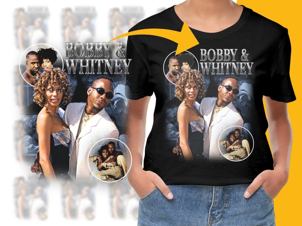 Iconic Bobby and Whitney PNG File - Teepew