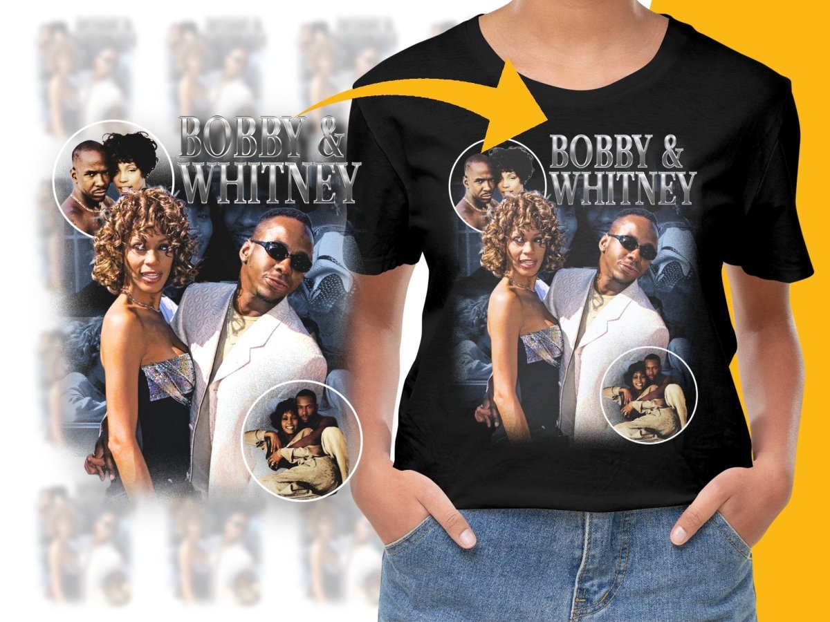 Iconic Bobby and Whitney PNG File - Teepew