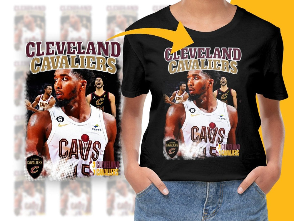 Iconic Cavs Cleveland Cavaliers Basketball Team PNG File - Teepew
