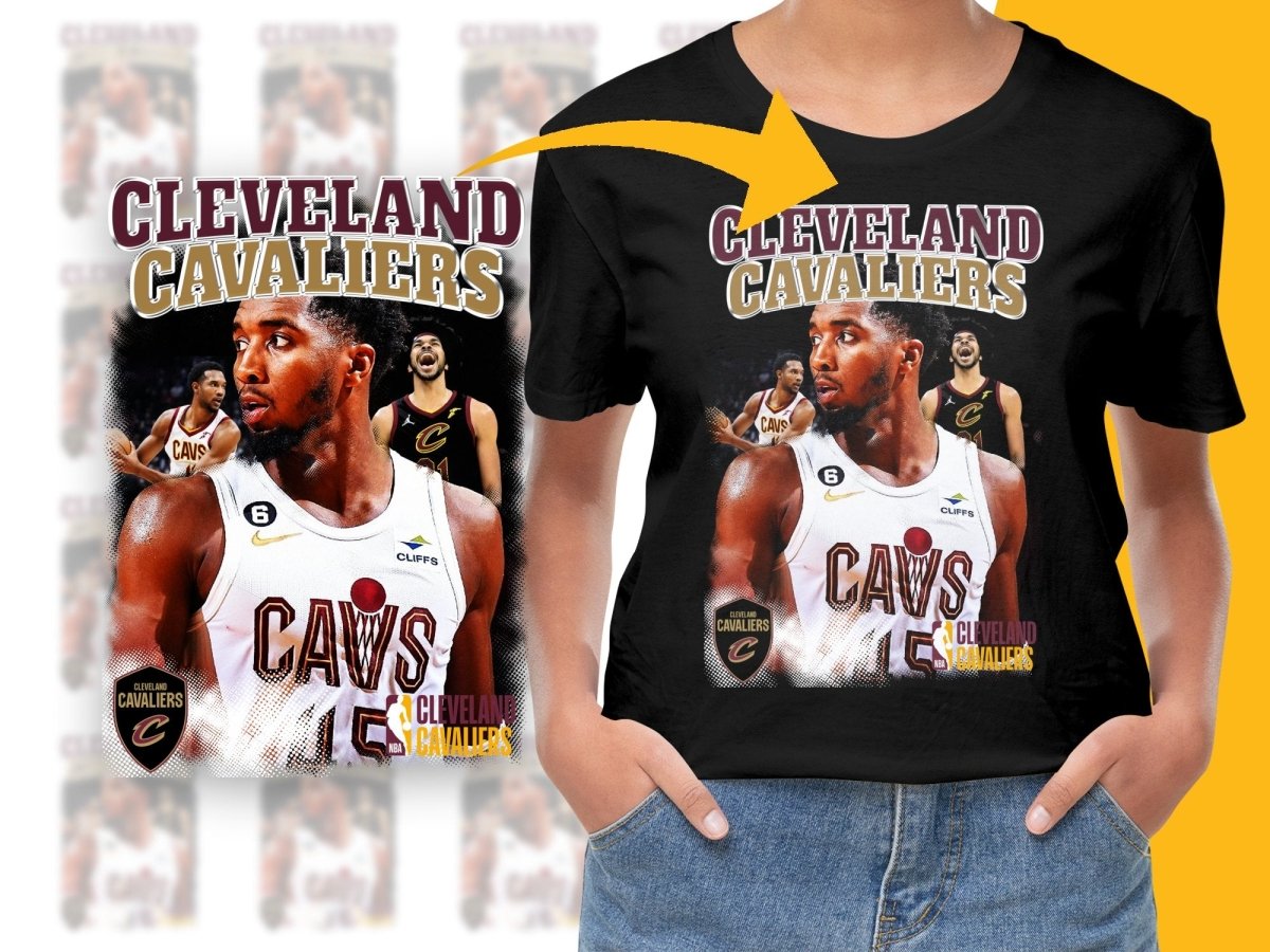 Iconic Cavs Cleveland Cavaliers Basketball Team PNG File - Teepew