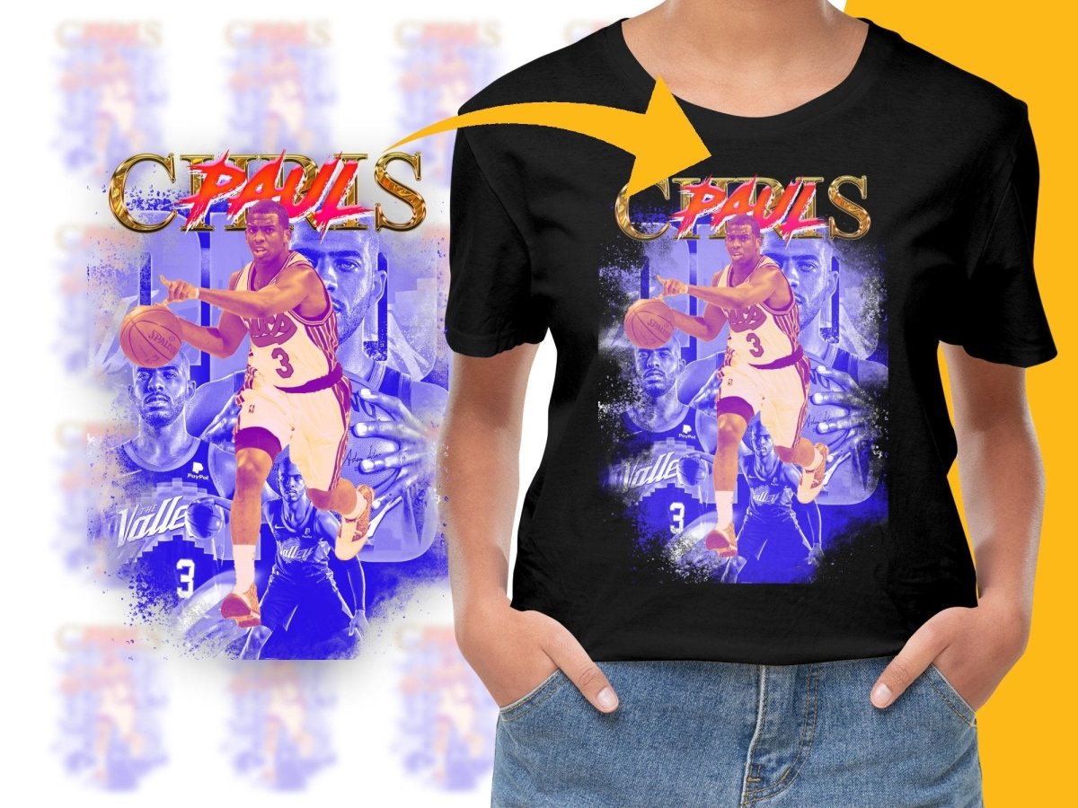Iconic Chris Paul Basketball Legend Bootleg PNG File - Teepew