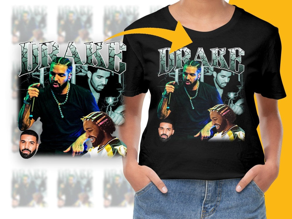 Iconic Drake Artistic PNG File - Teepew