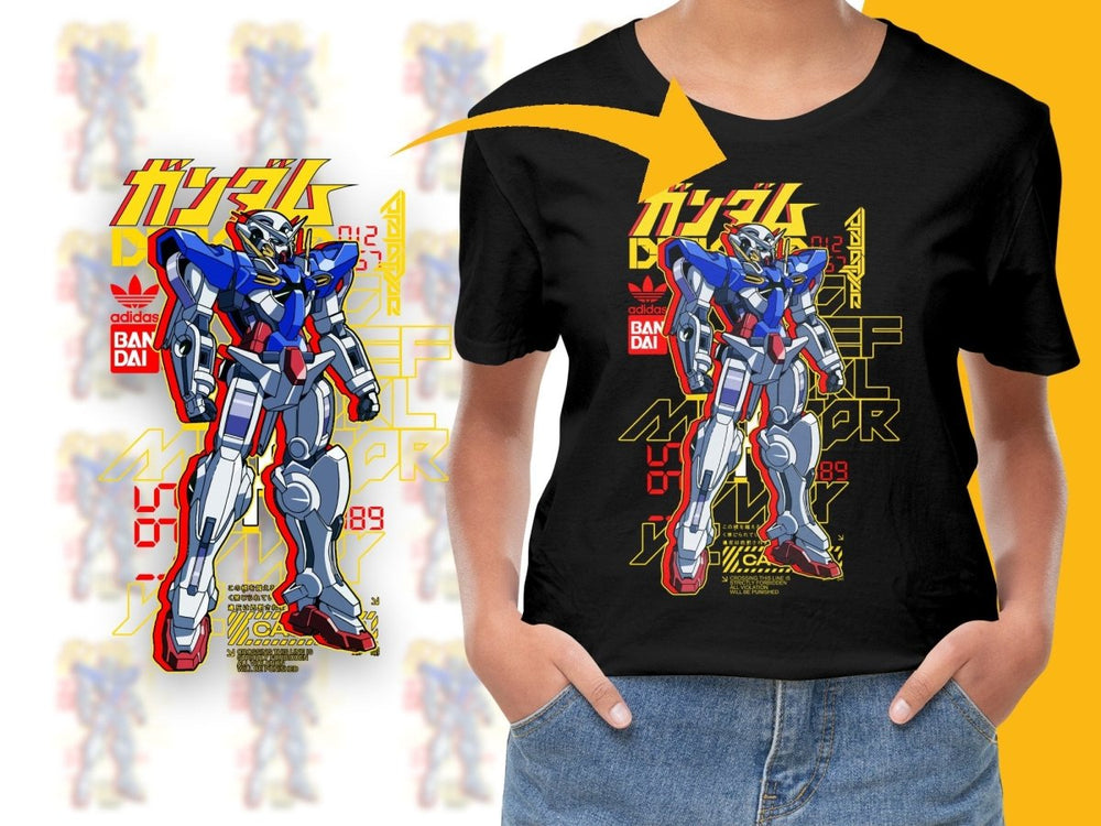 Iconic Gundam Sport Brand Bandai Collaboration PNG File - Teepew