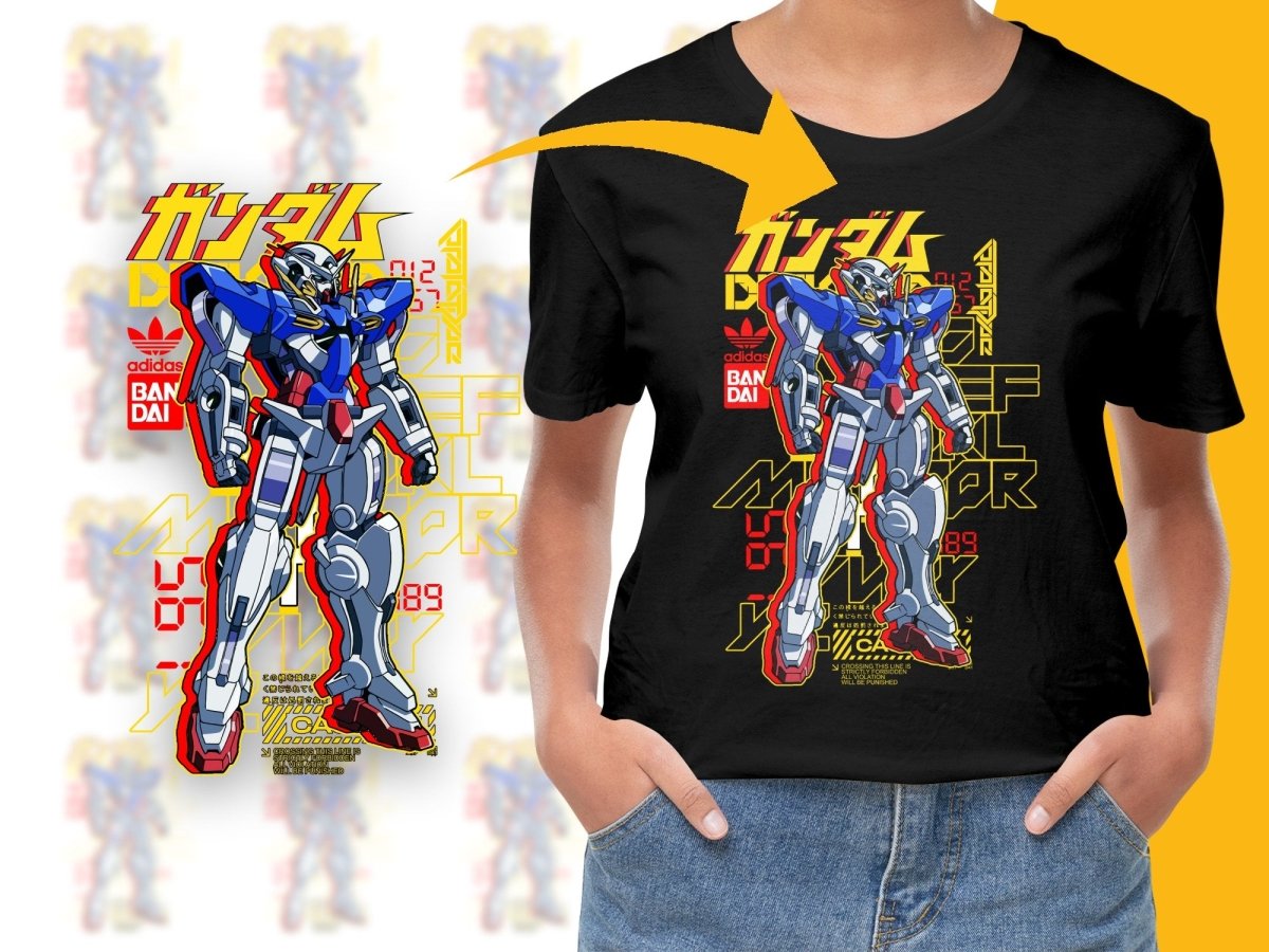 Iconic Gundam Sport Brand Bandai Collaboration PNG File - Teepew