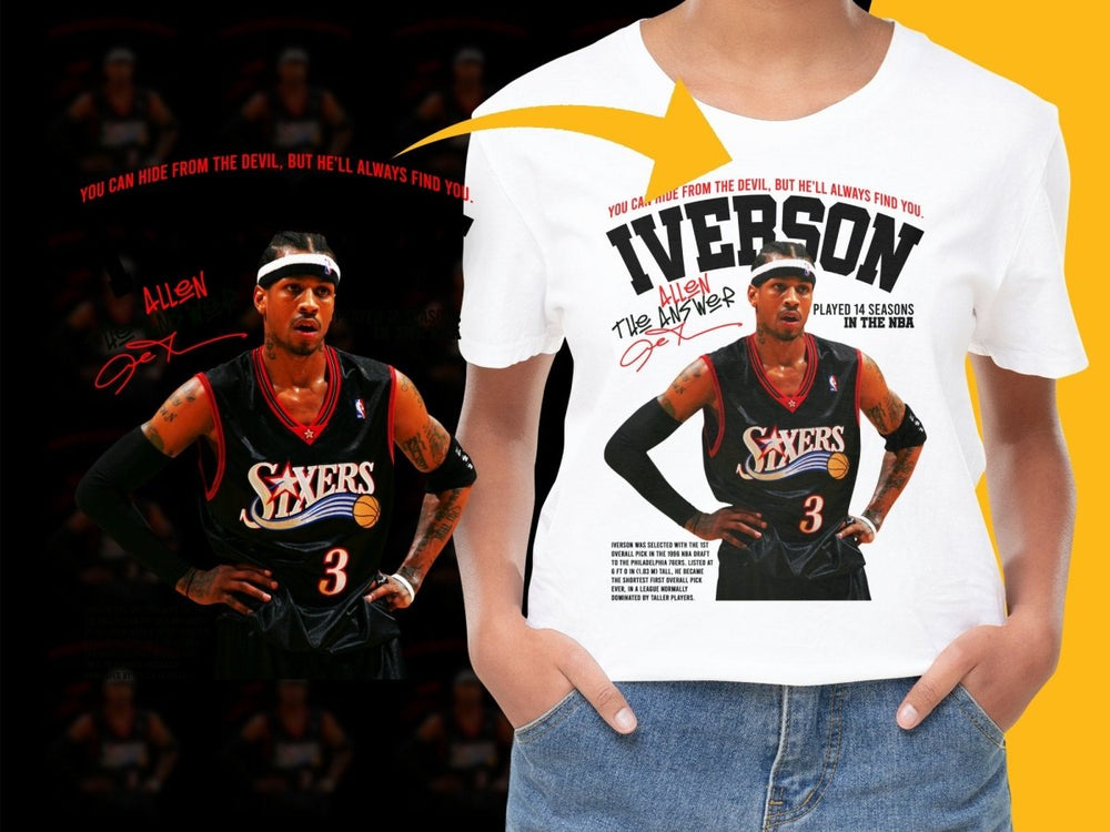 Iconic Iverson Tribute You Can Hide He'll Find You PNG File - Teepew