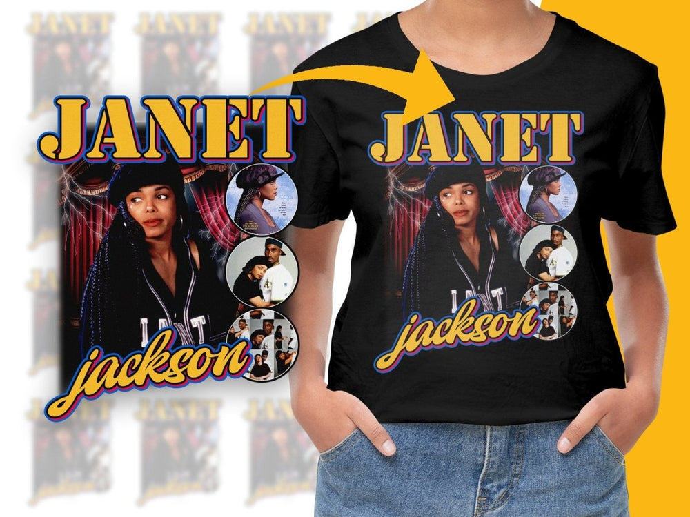 Iconic Janet Jackson PNG File - Teepew