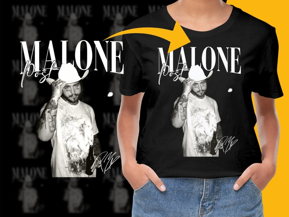 Iconic Malone Post Design Graphic PNG File - Teepew