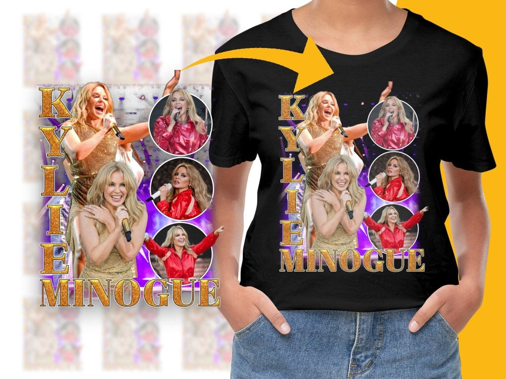 Iconic Pop Star Concert Kylie Minogue PNG File - Teepew