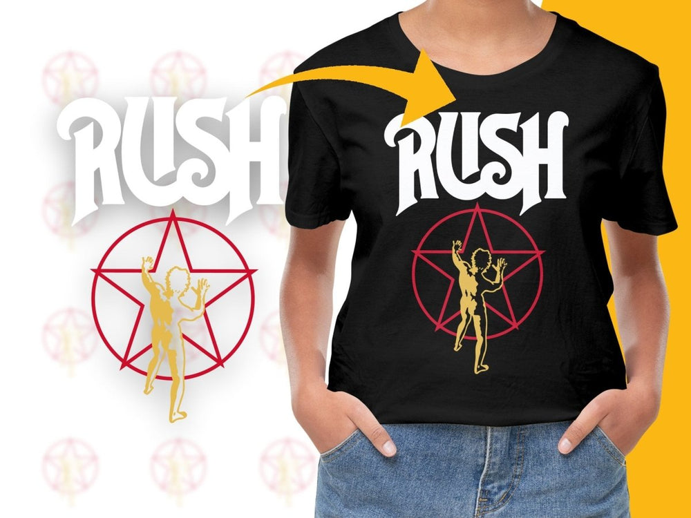 Iconic Rush Star Man Graphic PNG File - Teepew