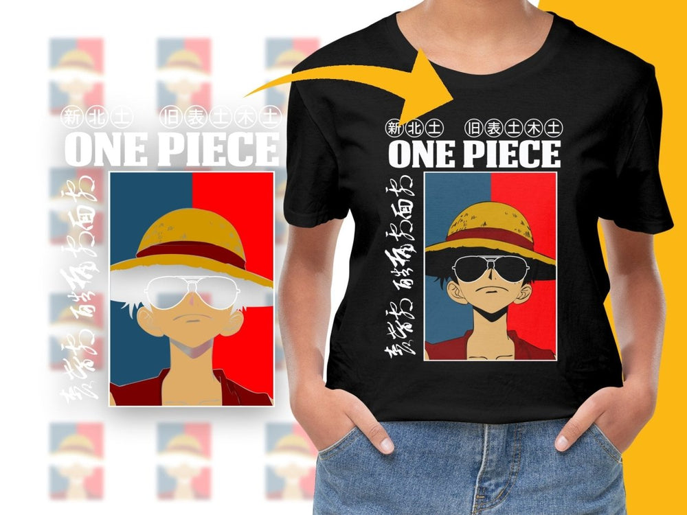 Iconic Straw Hat Pirate Bold Luffy Design PNG File - Teepew