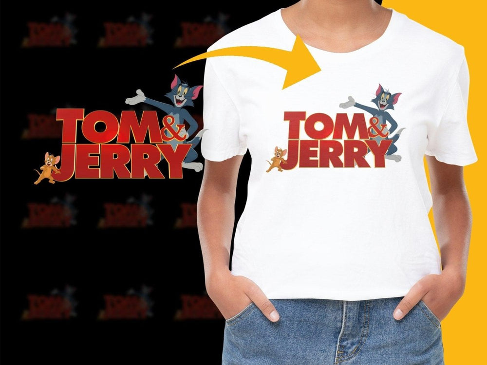 Iconic Tom and Jerry Cartoon Design PNG File - Teepew