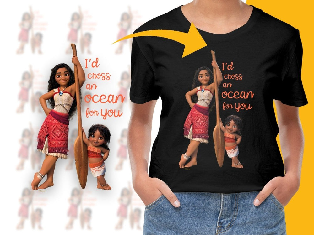 I'd Cross an Ocean for You Moana PNG File - Teepew