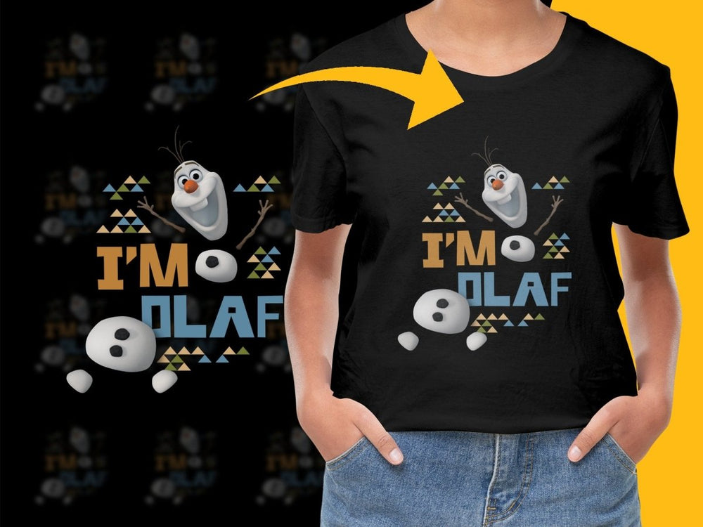 I'm Olaf Festive Holiday Cartoon Graphic PNG File - Teepew