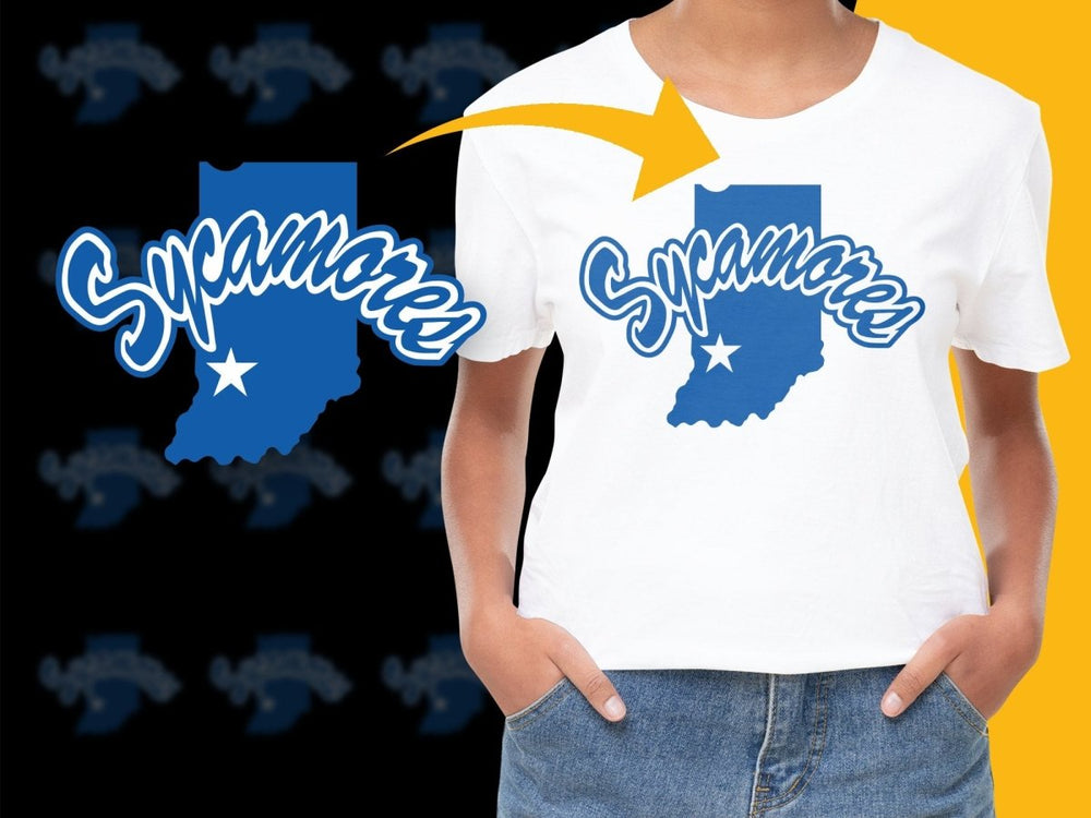 Indiana State Sycamores College Football PNG File - Teepew