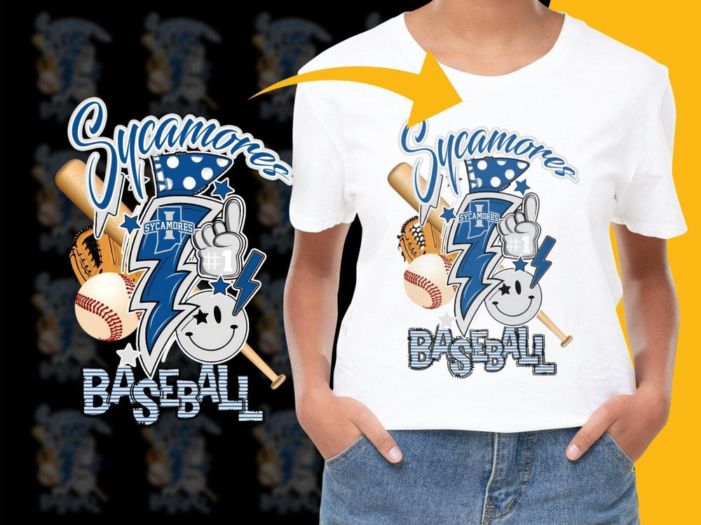 Indiana State Sycamores NCAA College PNG File - Teepew