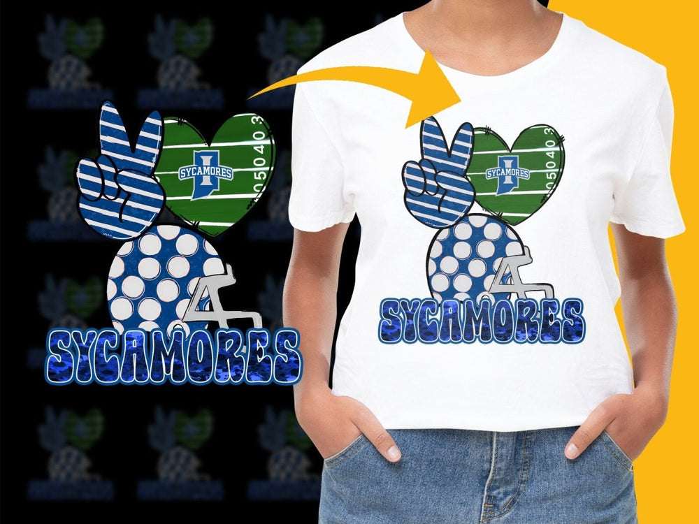 Indiana State Sycamores NCAA College PNG File - Teepew