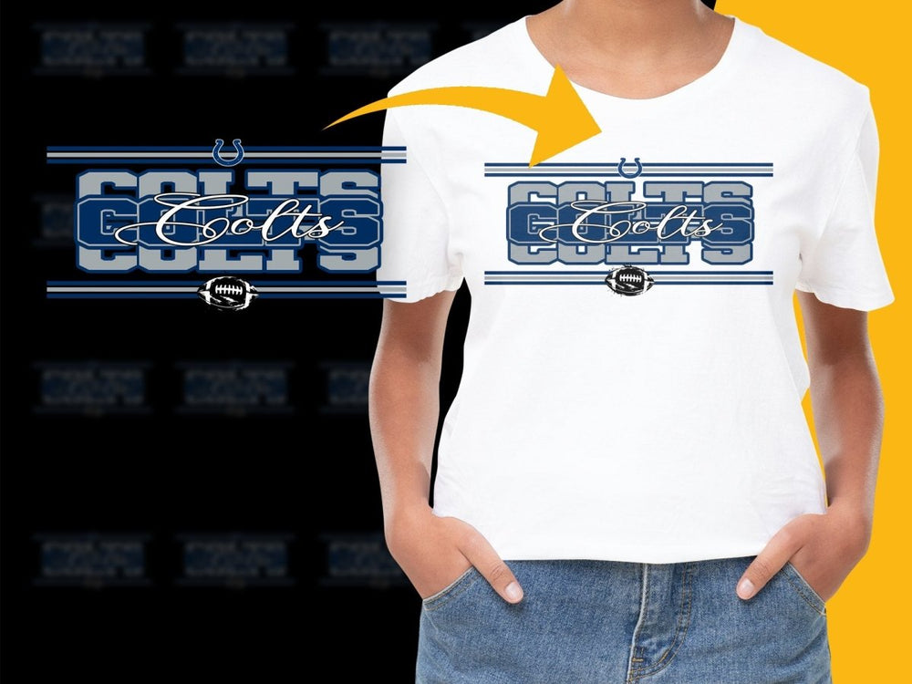 Indianapolis Colts Fan Design Graphic PNG File - Teepew