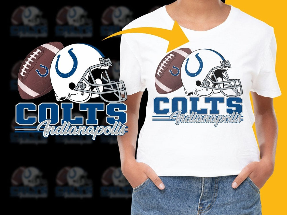 Indianapolis Colts Football Team Fans PNG File - Teepew