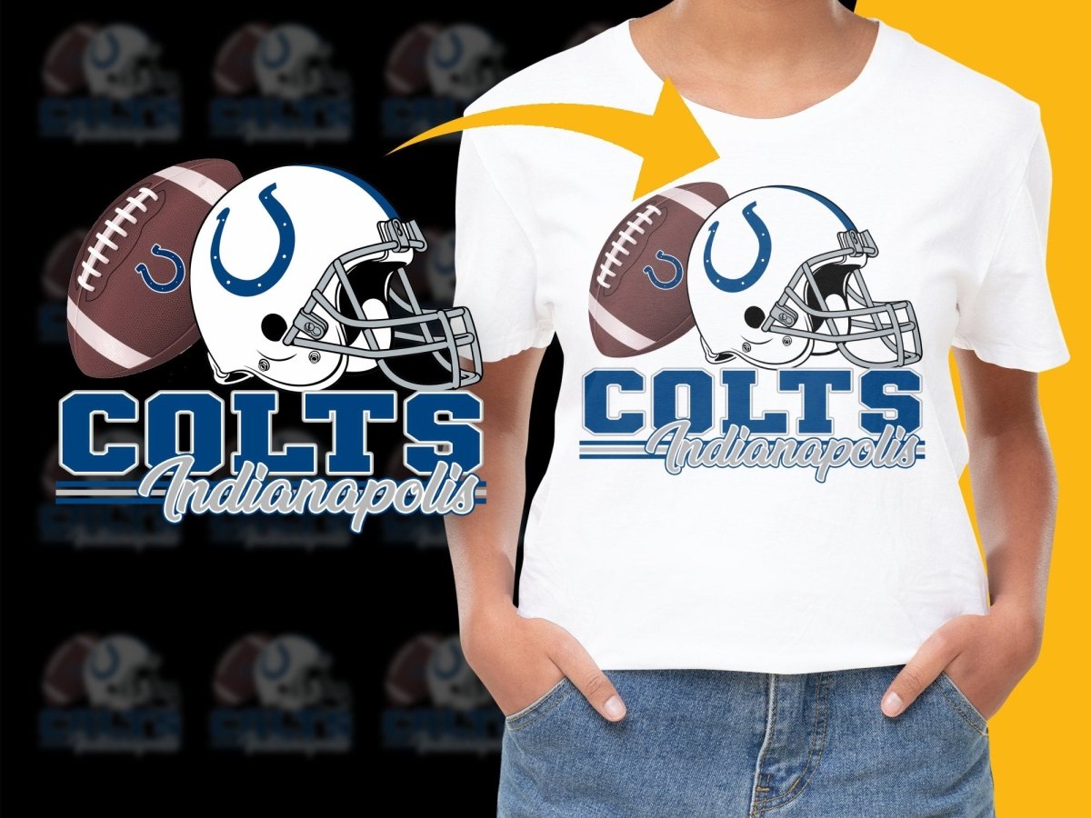 Indianapolis Colts Football Team Fans PNG File - Teepew