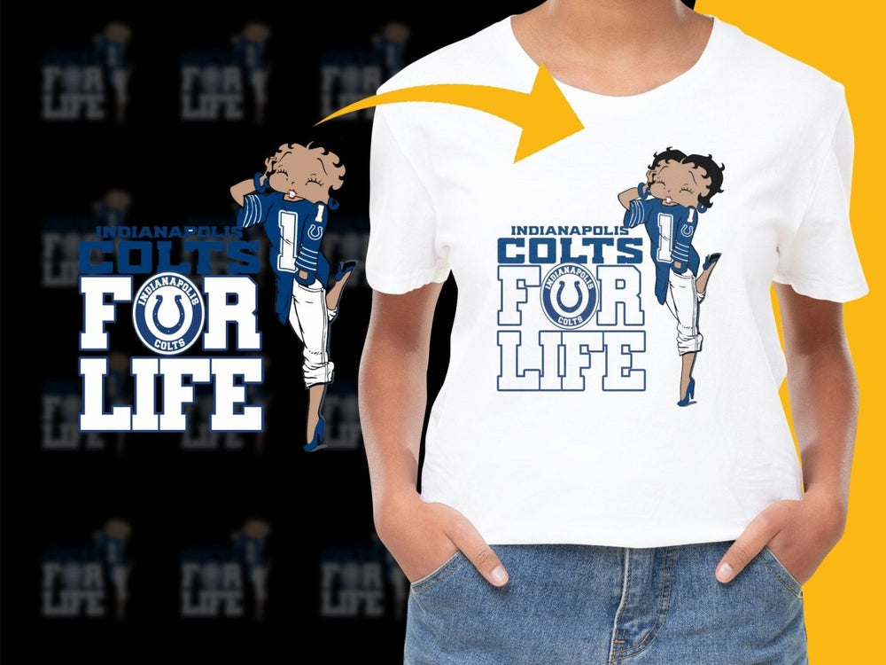 Indianapolis Colts For Life PNG File - Teepew