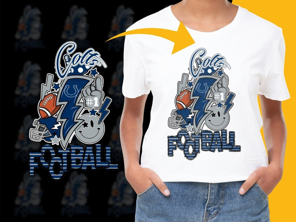 Indianapolis Colts NFL Football Team Graphic PNG File - Teepew