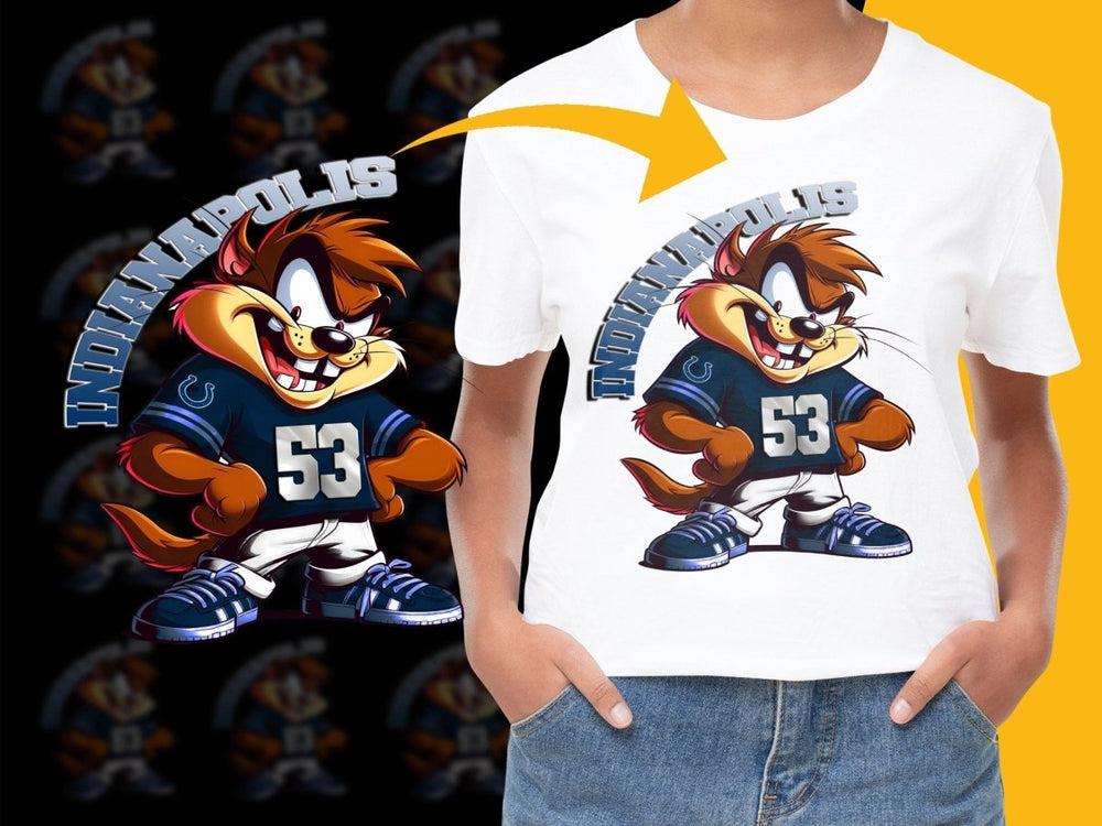 Indianapolis NFL Team Character Design PNG File - Teepew