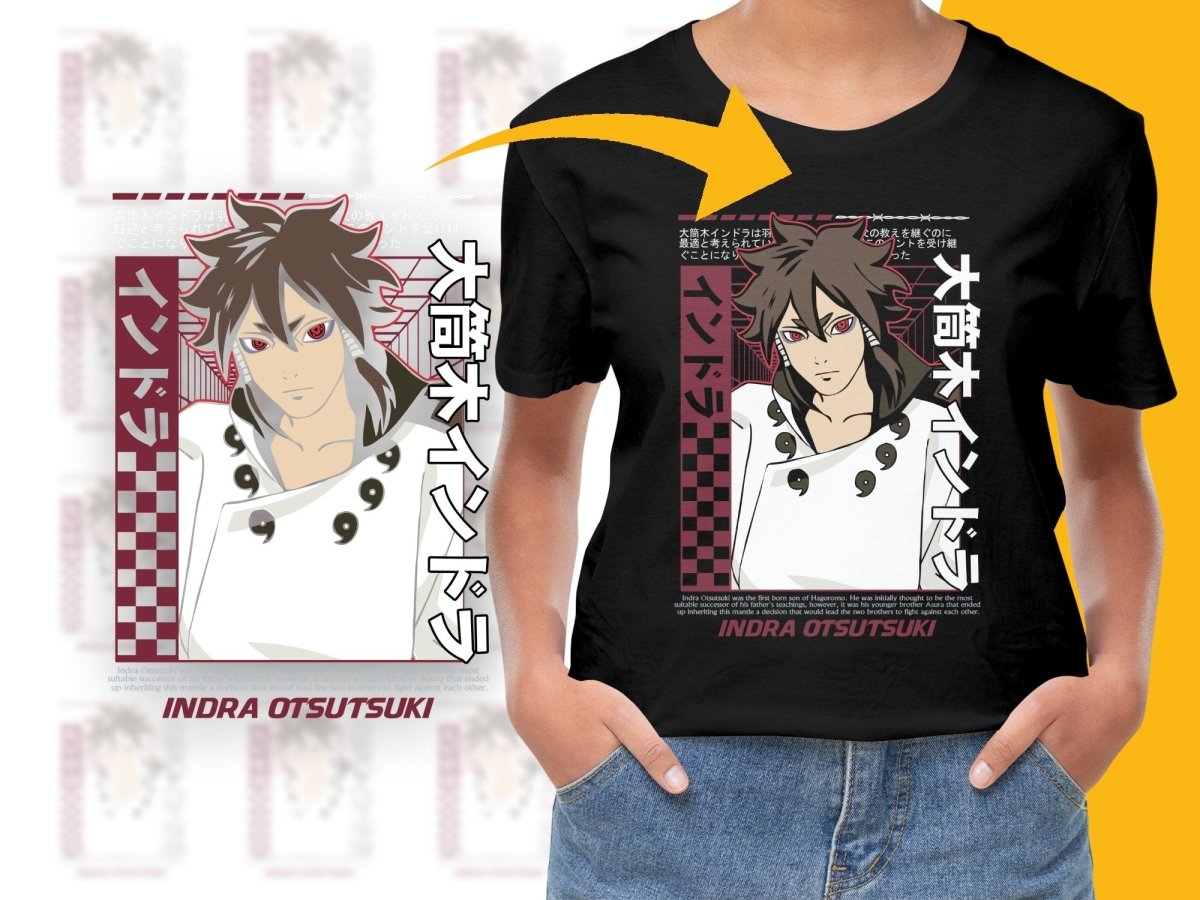 Indra Otsutsuki Anime Graphic Stylish PNG File - Teepew