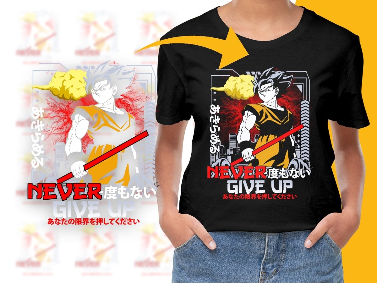Inspirational Anime Character Dragon Ball PNG File - Teepew