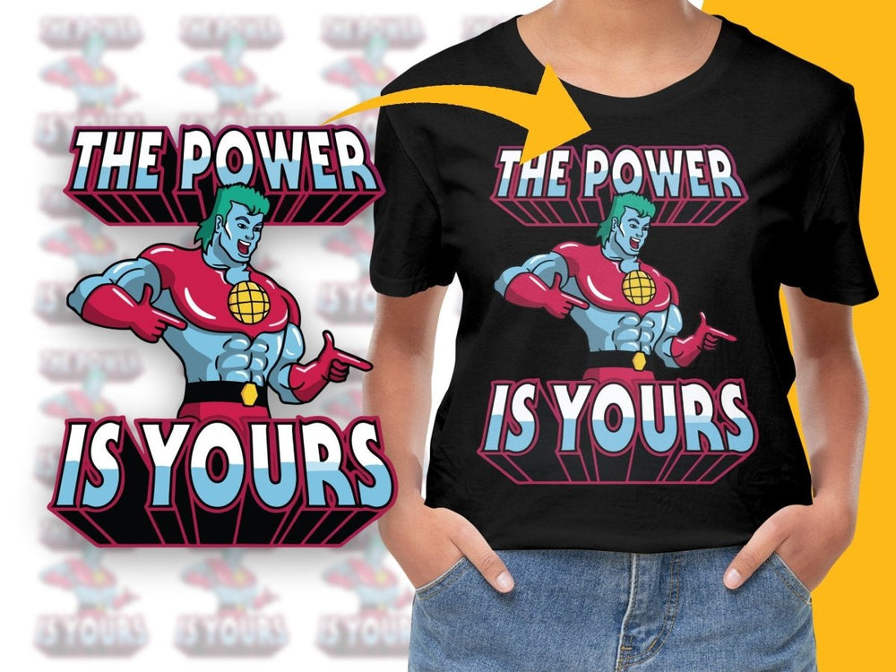 Inspiring Retro Style PNG File Featuring Iconic Hero - Teepew