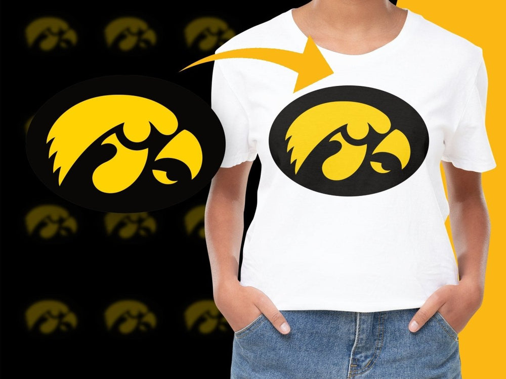 Iowa Hawkeyes College Football PNG File - Teepew