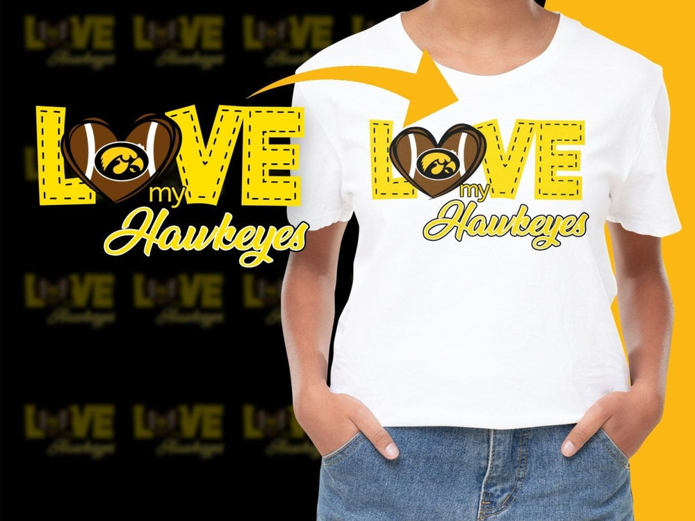 Iowa Hawkeyes NCAA College PNG File - Teepew