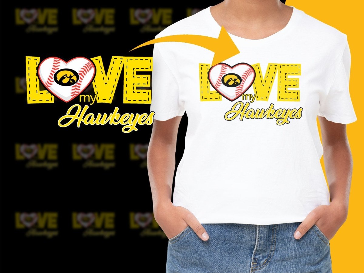 Iowa Hawkeyes NCAA College PNG File - Teepew