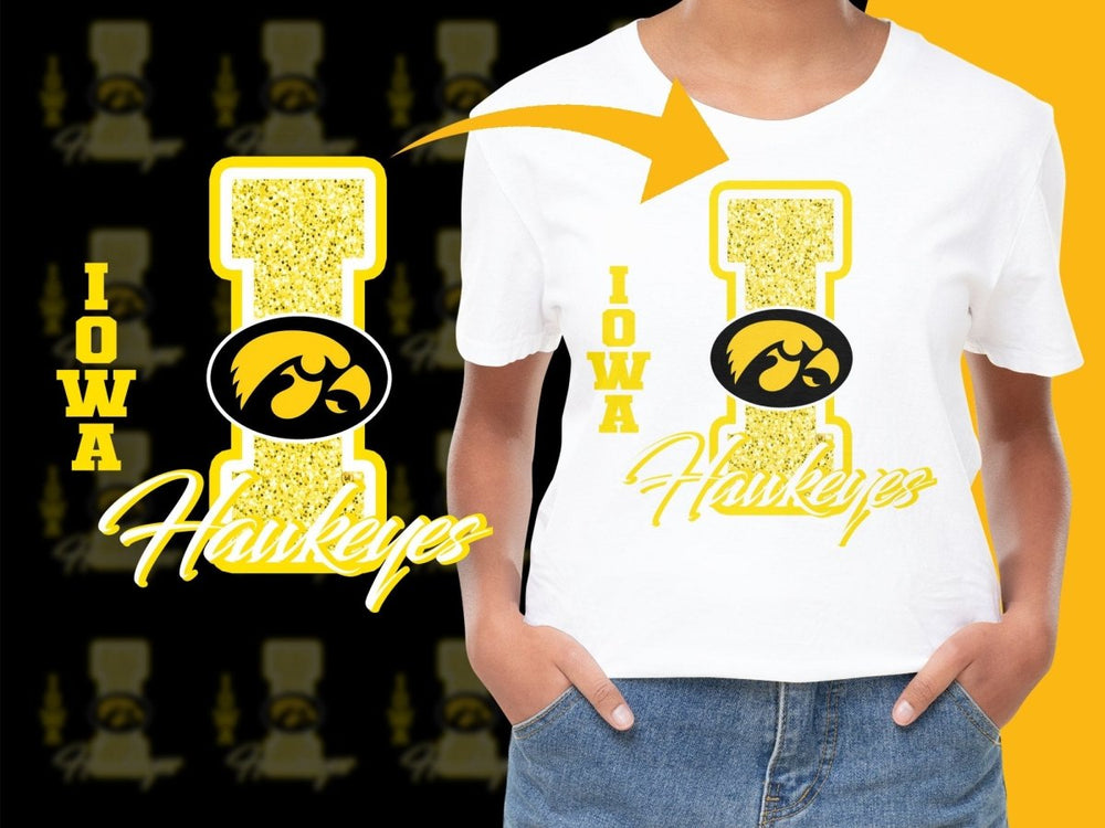 Iowa Hawkeyes NCAA College PNG File - Teepew