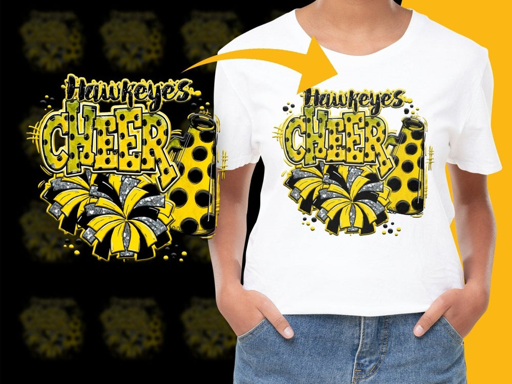 Iowa Hawkeyes NCAA College PNG File - Teepew