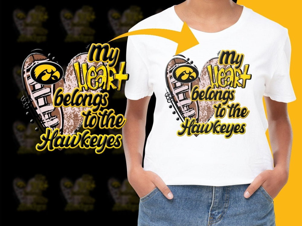 Iowa Hawkeyes NCAA College PNG File - Teepew