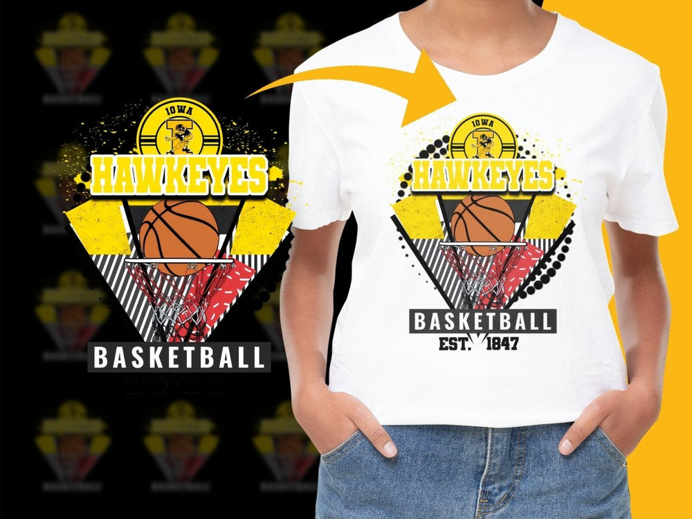 Iowa Hawkeyes NCAA College PNG File - Teepew