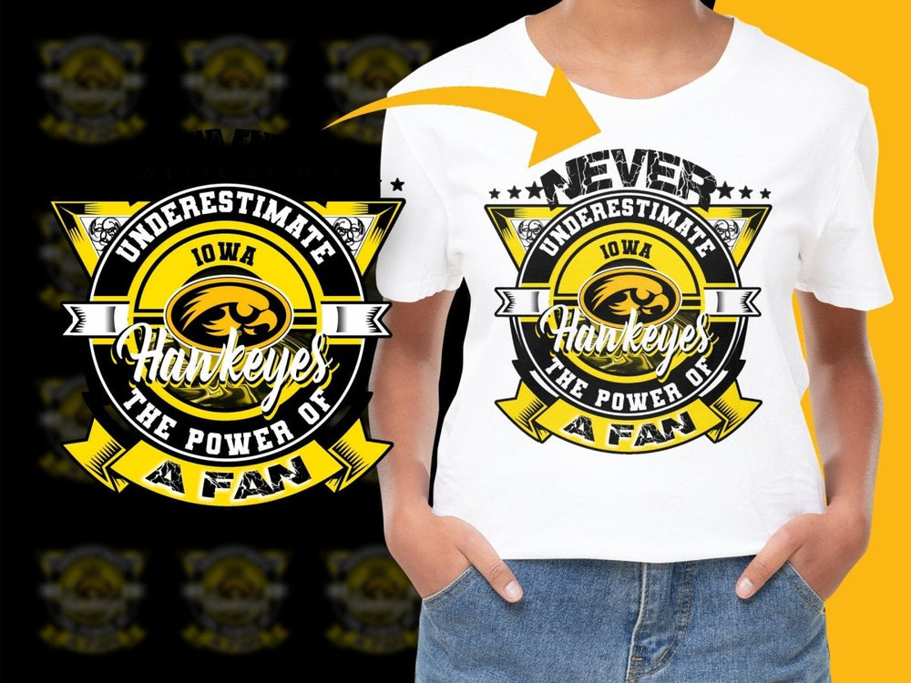 Iowa Hawkeyes NCAA College PNG File - Teepew